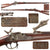 Original U.S. Early Springfield Trapdoor Model 1873 Rifle Made in March 1874 with Early Long Wrist, Stepped Rear Sight, and Cleaning Rod - Serial 8759 Original Items