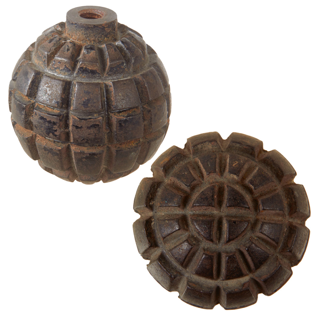 Original Imperial German WWI Model 1913 Kugelhandgranate Fragmentation Grenade Body - Inert