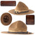 Original U.S. WWI Era M1911 Officers Campaign Hat with Officer’s Cord & Chinstrap by Stetson and Retailed by C.A. Weed & Co.