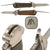 Original German WWII Luftwaffe Type I Gravity Knife with Waffenamt Proof, Period Repaired, Circa 1937-1941
