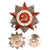Original Soviet WWII Order of the Patriotic War Second Class - Serial #719013 - 1945 Issue