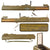Original U.S. Vietnam War and Cold War Era Inert M72A2 66mm Light Anti-Tank Weapon LAW Launcher Tube with Coupler, Limited Light Sight, Sling and End Cap