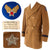 Original U.S. WWII Army Air Force Brigadier General's Officer's Mackinaw Coat with General Officer Braid on Cuffs, Bullion SSI & General Stars