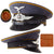 Original German WWII Luftwaffe Flight Branch EM/NCO Schirmmütze Visor Cap by Albert Kempf, 1939 Dated, Size 56
