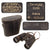 Original German WWII 10x50 Dienstglas Binoculars by Ernst Leitz of Wetzlar with 1942 Dated Case by Walter Winkler of Schönwalderstrasse