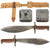 Original U.S. Pre-WWI Rare Model 1910 Bolo Knife by Springfield Armory on M1910 Cartridge Belt with Locking Canvas Scabbard - Dated 1912