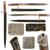Original Rare German WWI Mauser S-15 Gottcho Seitengewehr 15 Bayonet with Wraparound Grip & Steel Scabbard Original Items