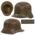 Original Imperial German WWI M1916 Stahlhelm Helmet Shell by C. Thiel & Söhne of Lübeck with Röchling Steel Lot Stamp
