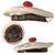 Original French WWII Era French Navy Bachi Cap with “La Grandière” Tally & White Cover - Rare Original Items
