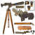 Original U.S. WWII M1910A Spotting Telescope in Original Transit Case with Tripod & Spare Lens