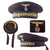 Original German WWII Naval Kriegsmarine Navy Blue Tellermütze "Donald Duck" Cap - Partial Leather Sweatband Original Items