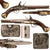 Original British Napoleonic Era Pattern 1800 Tower Marked Long Sea Service Flintlock Pistol with Belt Hook - circa 1805