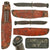 Original U.S. WWII Navy USN Mark 1 Fighting Knife by CAMILLUS with Leather Sheath