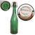 Original German WWII Era Graf von Schönborn Marked Green Glass Wine or Beer Bottle with Stopper & Washer