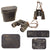 Original German WWII Carl Zeiss (blc) 10x50 Dienstglas Binoculars by Carl Zeiss with Leather Case Dated 1944 Original Items