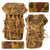 Original U.S. WWII M1942 Frogskin Camouflage Jungle Pack by Johansen Bros Shoe Co. - Dated 1943