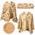 Original French WWII M-1935 Shelter Half Poncho with Rare Screen Printed Geometric Camouflage Pattern - Dated 1940 Original Items