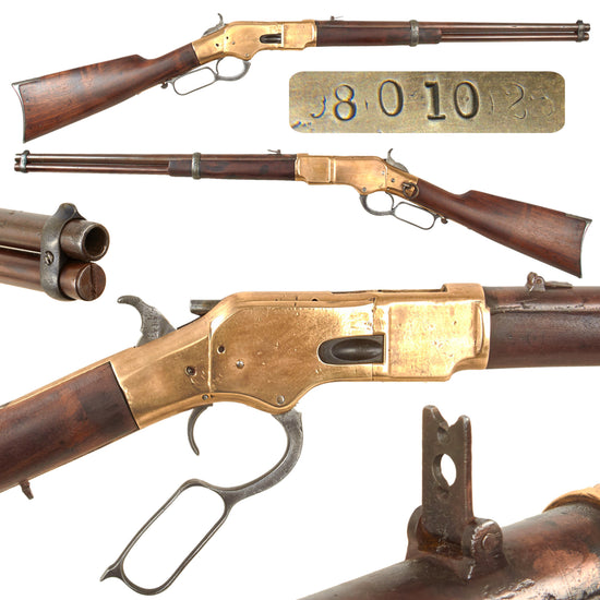 Original U.S. Winchester Third Model 1866 Yellow Boy .44 Centerfire Carbine Serial 9??28 - Made in 1872 Original Items