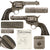 Original U.S. Colt .38-40 W.CF. Single Action Army SAA Revolver Made in 1893 with 4 3/4" Barrel and Factory Letter - Serial 153533