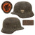 Original German WWII Heer Army M40 Single Decal Steel Helmet with 1943 Dated 53cm Relic Liner - Size 62 Shell Original Items