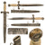 Original Croatian Land Army Model 1941 Dagger by Braca Knaus of Zagreb with Scabbard Original Items