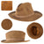 Original U.S. Indian Wars Spanish-American War Model 1883 Campaign Hat with Snowflake Vents & Sweatband - Excellent Original Items