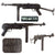 German WWII Replica MP-40 Cap Plug-Firing Submachine Gun by MGC Japan with Magazine - Serial No. 1738 Original Items