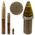 Original U.S. WWII Inert 75mm M18 Artillery Round with Extremely Rare Mark 53 Variable Time Radio Proximity Fuze