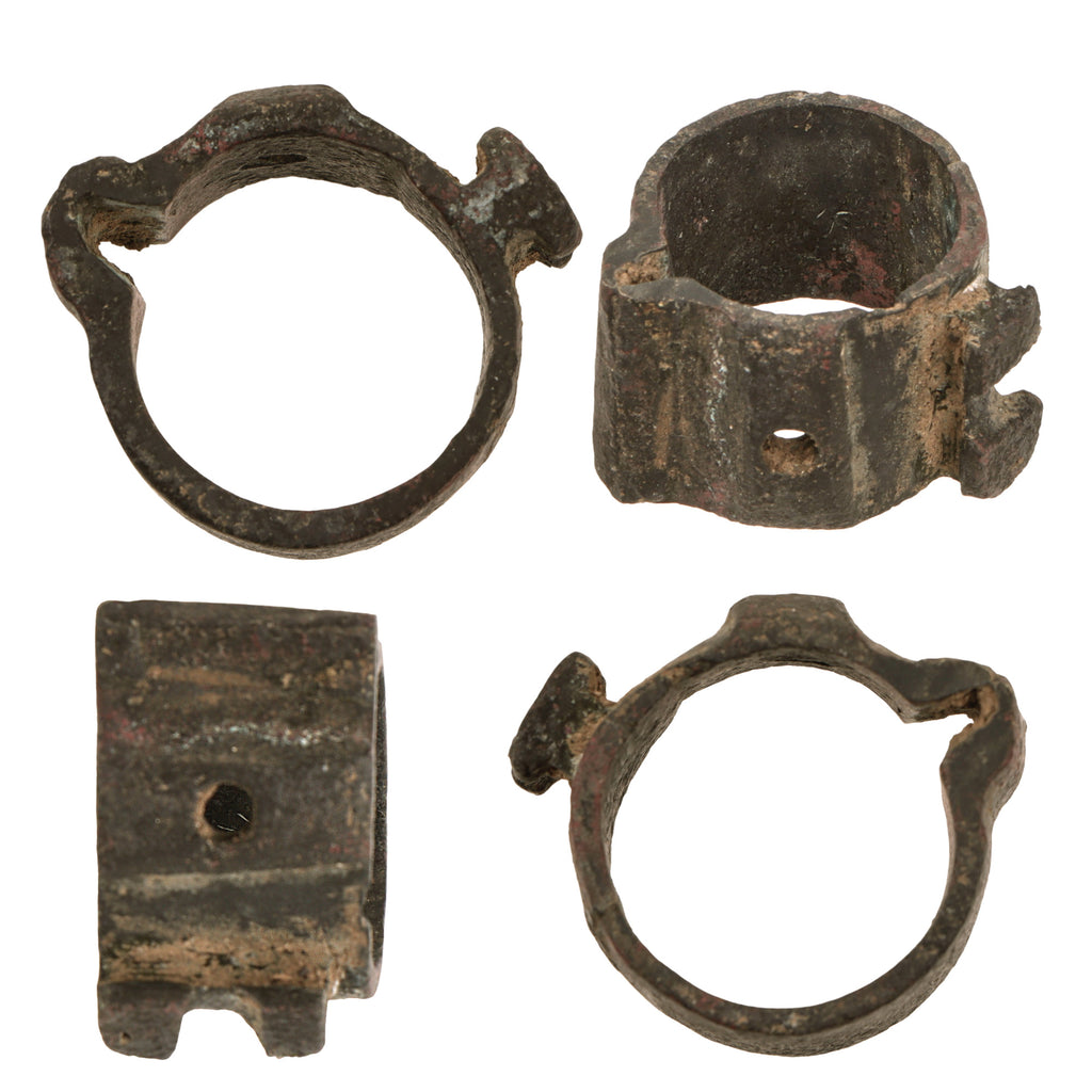 Original U.S. Civil War Confederate Boyle, Gamble, & McFee Bayonet Adapter in Relic Condition - Very Rare Original Items