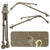 Original U.S. M3 Mount Tripod for the Browning M2 .50 Caliber Heavy Machine Gun with Brass Pintle Bushing Original Items