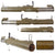 Original U.S. Cold War Era M72A2 Light Anti-Armor Weapon “LAW” Tube with Coupler & Nozzle Wrap - Incomplete - Dated 1977