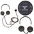 Original German WWII Wehrmacht Dfh.a Doppelfernhörer Radio Headset with Cloth Cord & Plug - Dated 1942