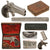 Original U.S. Remington Model 95 Nickel Plated .41 Rimfire Over & Under Pocket Pistol Serial 859 In Original Case with Key and Cartridges - circa 1890 Original Items