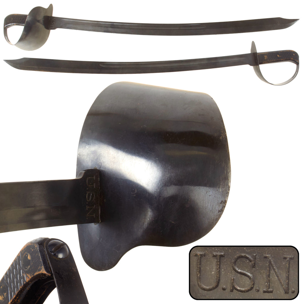 Original U.S. WWI US Navy Rare M1917 Naval Cutlass Stamped USN