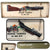 Original U.S. Vietnam War Era Painted M79 Grenade Launcher Oversized Wooden Plastic Classroom Cutaway Trainer with Break-Action Barrel & TD7 Stamp