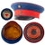 Original Imperial German WWI Württemberg Officer Visor Cap for Ulanen-Regt. König Karl (1. Württembergisches) Nr.19 (Ulm, Wiblingen) XIII Armee Korps