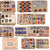Original U.S. WWII Era U.S. Army Embroidered Insignia Album with 352 Patches Total with Some Custom Additions - 11 ½ x 15 ½” Original Items