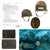 Original U.S. M1 Helmet Used in Saving Private Ryan with Follow Me Stripe – 2nd Ranger Battalion – With Copy of Notarized Letter of Authenticity