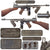 Original U.S. WWII Thompson M1928A1 Inert Display Submachine Gun Serial No. A.O. 58129 with Original Vertical Fore Grip and Replica Drum Magazine, Original WW2 Parts