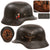 Original German WWII Luftwaffe Double Decal M35 Steel Helmet with 1939 Dated 57cm Liner, Stamped ET64