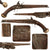 Original 17th Century James II Marked Rare English First Model Flintlock Dragoon Pistol by Robert Brooke - Circa 1685 - 1688 Original Items