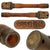 Original German WWII Training M24 Stick Grenade in Bare Brass with M24 Stick by Richard Rinker - Dated 1940