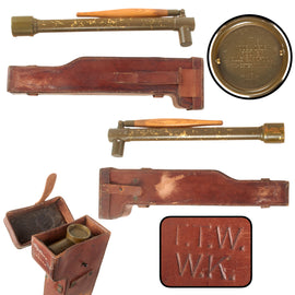 Original U.S. WWI X7.5 Model 1918 Trench Periscope by Wollensak Optical Co. With Leather Case
