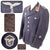 Original German WWII Luftwaffe Signals Feldwebel NCO Four Pocket Tuchrock Service Tunic with Droop Tail Eagle & Motor Vehicle Driver Trade Badge - Unit-Marked