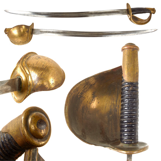 Original U.S. Civil War Rare Model 1860 Naval Cutlass by Ames Mfg. Co. Original Items
