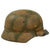 German WWII Reproduction M35 II SS PanzerKorp Battle of Kursk "Turtle Shell" Camouflage Helmet New Made Items