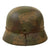 German WWII Reproduction M35 1st SS Panzer Division Splinter Pattern Helmet New Made Items