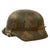 German WWII Reproduction M35 1st SS Panzer Division Splinter Pattern Helmet New Made Items