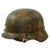 German WWII Reproduction M35 1st SS Panzer Division Splinter Pattern Helmet New Made Items
