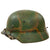 German WWII Reproduction M35 2nd SS Das Reich Normandy Helmet New Made Items